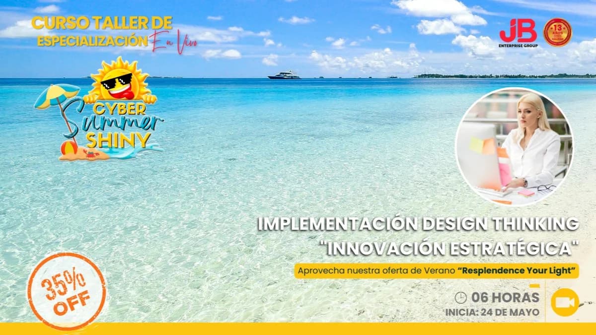 Portada de CYBER SUMMER SHINY: IMPLEMENTACIÓN DESIGN THINKING