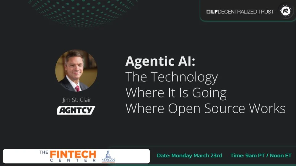 Portada de Agentic AI: The Technology, Where It Is Going, Where Open Source Works