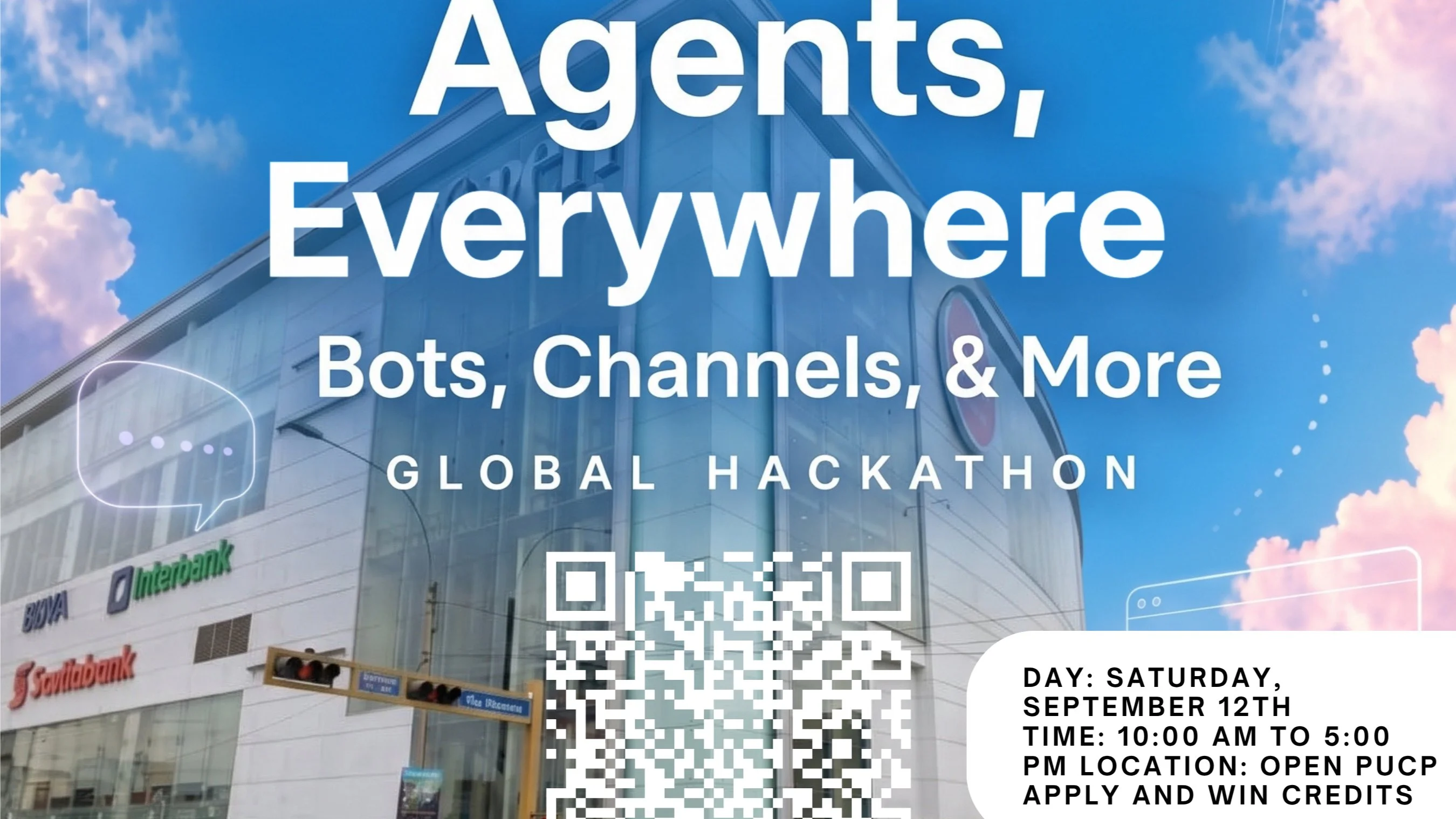 Portada de Agents, Everywhere con Open AI Lima