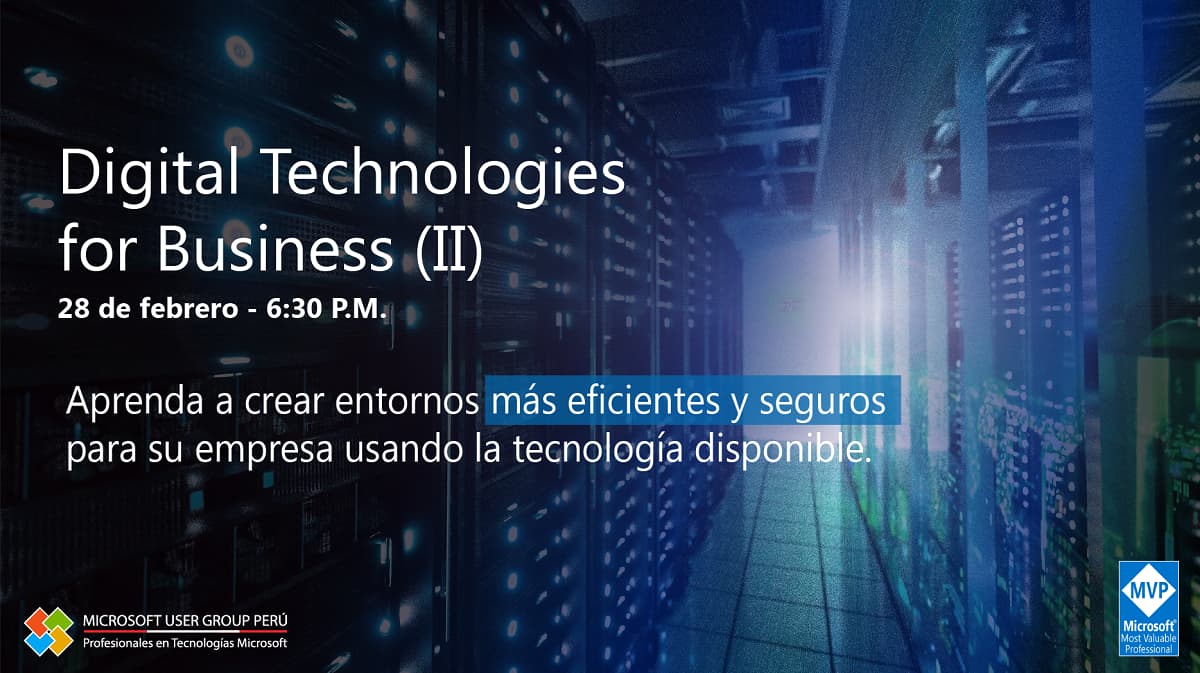Portada de Digital Technologies for Business - Parte 2
