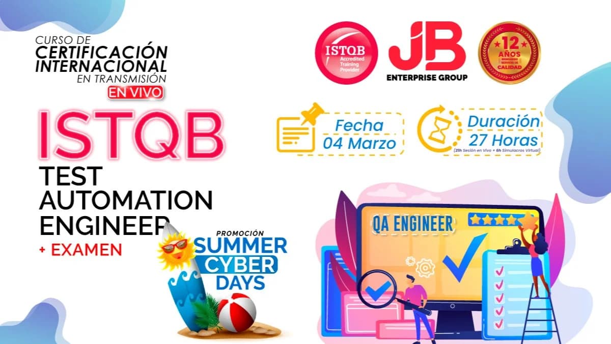 Portada de ๐๐๐๐๐๐ #๐๐๐๐๐๐๐๐๐:ISTQB TestAutomationEngineer