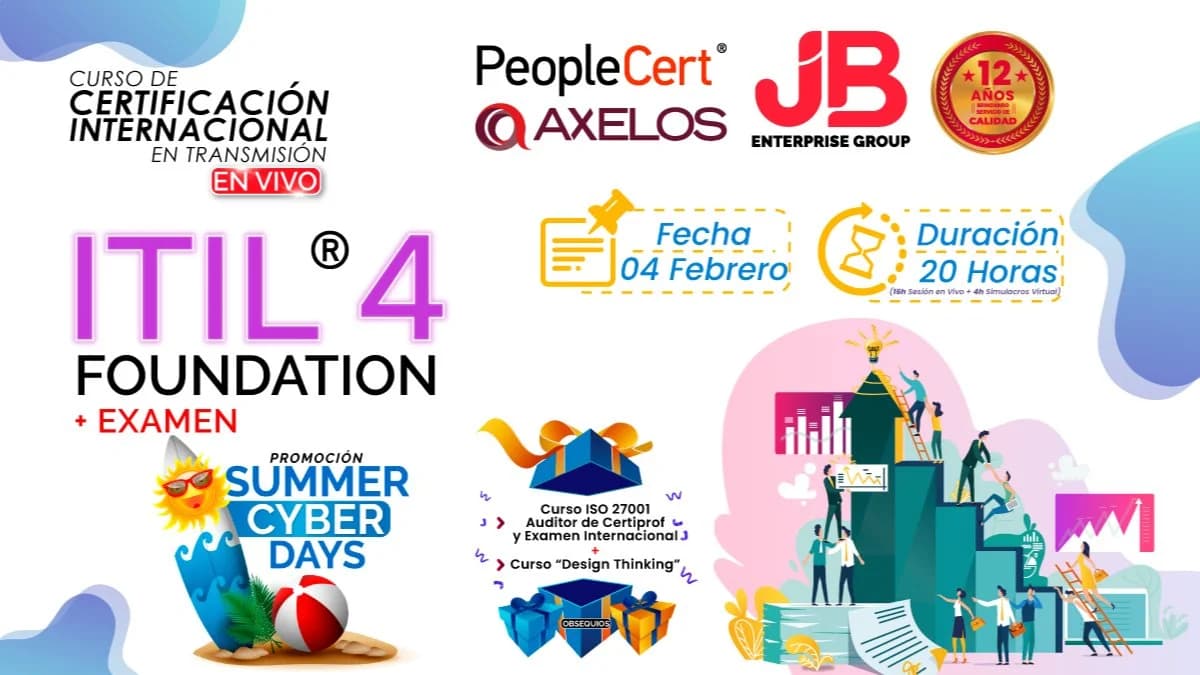 Portada de ๐๐๐๐๐๐ #๐๐๐๐๐๐๐๐๐: ITIL4 FOUNDATION