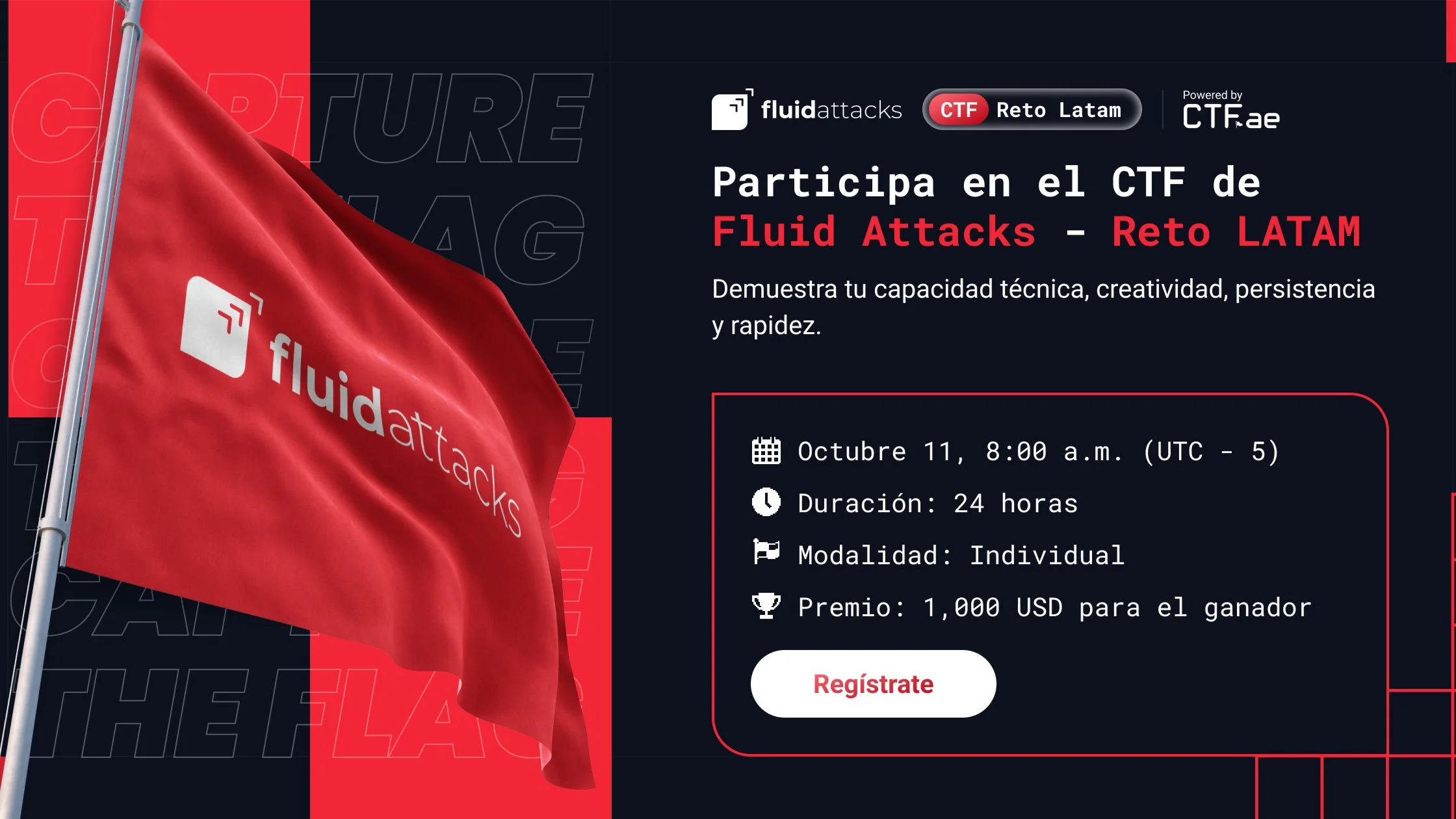 Portada de Participa en el CTF de Fluid Attacks - Reto LATAM