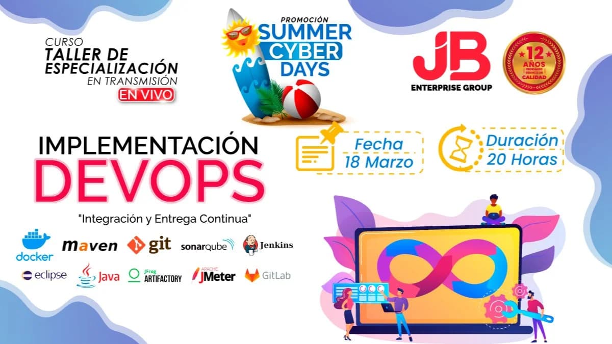 Portada de PROMOCIรN ๐๐๐๐๐๐๐๐๐: IMPLEMENTACIรN DEVOPS