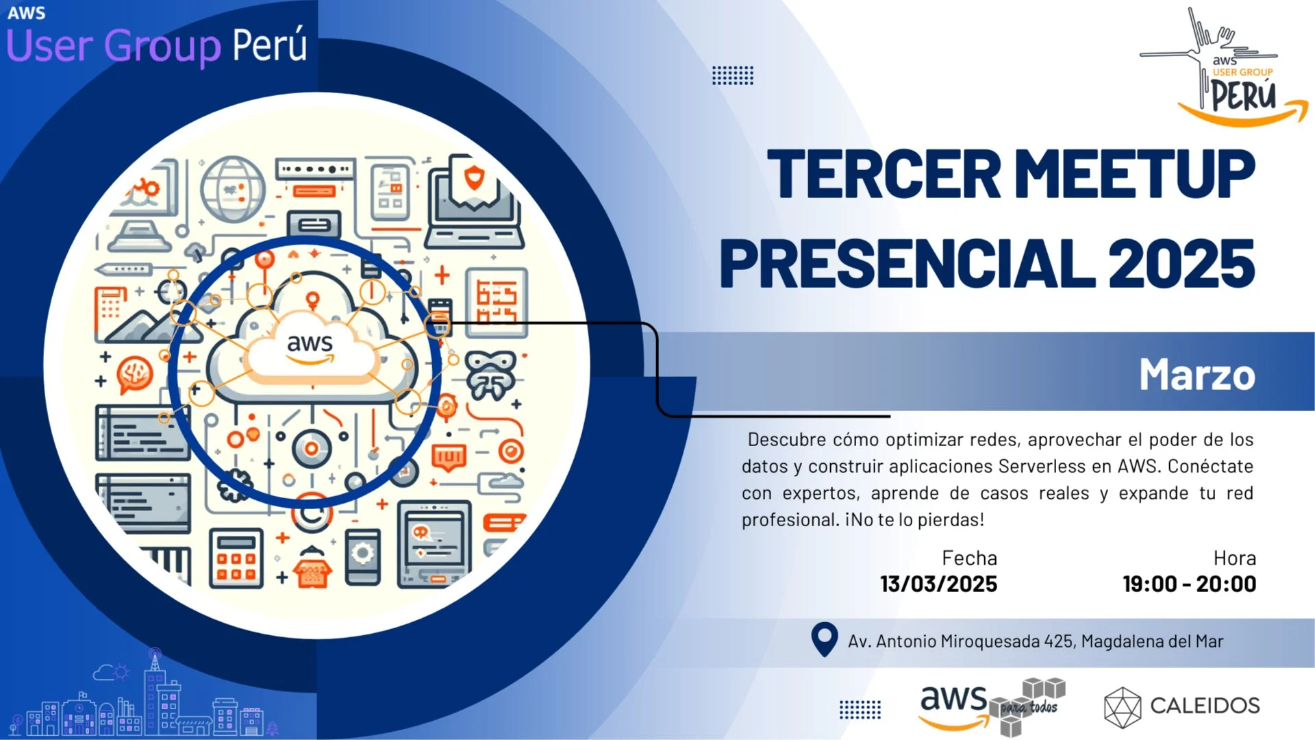 Portada de Tercer Meetup Presencial 2025