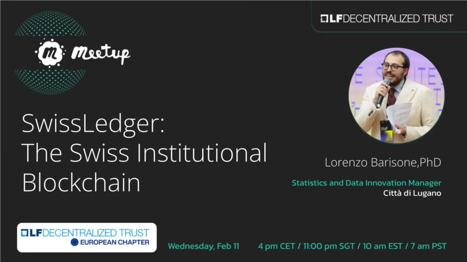 Portada de European Chapter: SwissLedger - The Swiss Institutional Blockchain