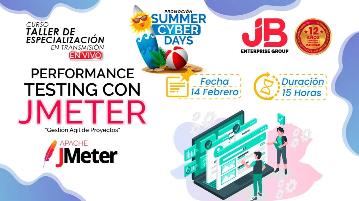 Portada de ๐๐๐๐๐๐ #๐๐๐๐๐๐๐๐๐: Performance Testing con JMeter