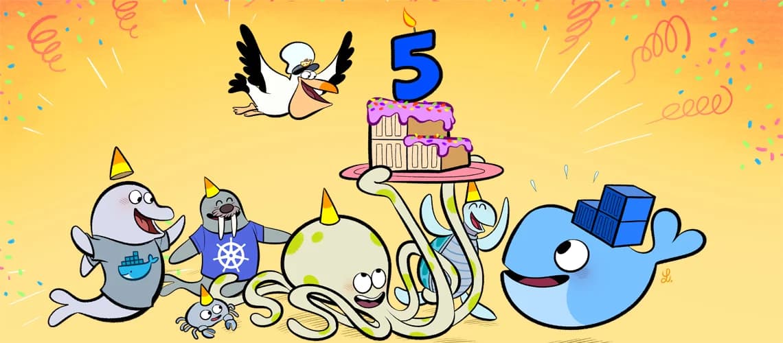 Portada de Docker Birthday Nº 5