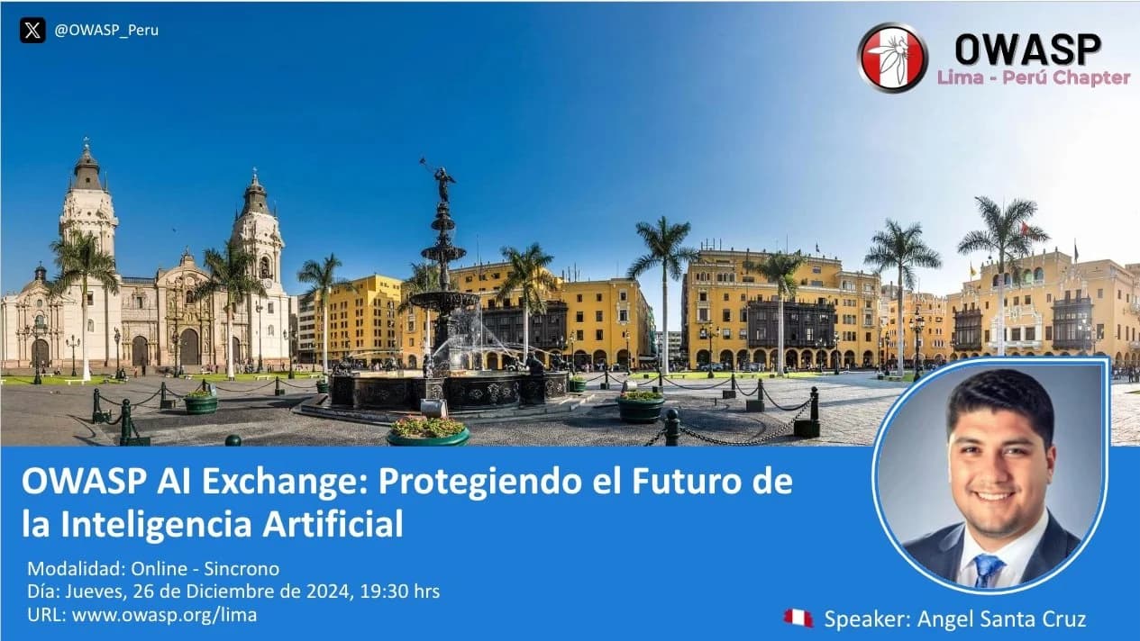 Portada de OWASP Meeting