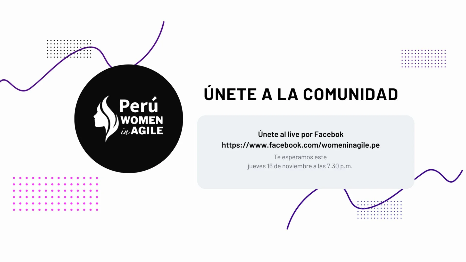 Portada de Conoce a nuestra Comunidad