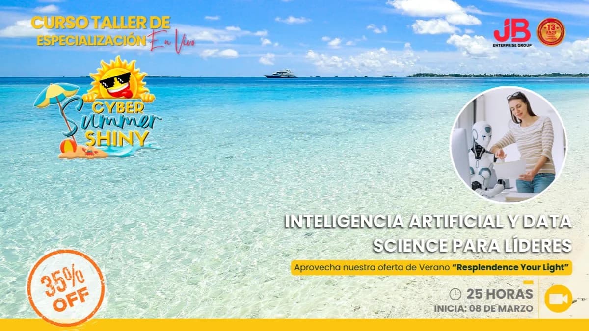 Portada de CYBER SUMMER SHINY: INTELIGENCIA ARTIFICIAL Y DATA SCIENCE PARA LÍDERES