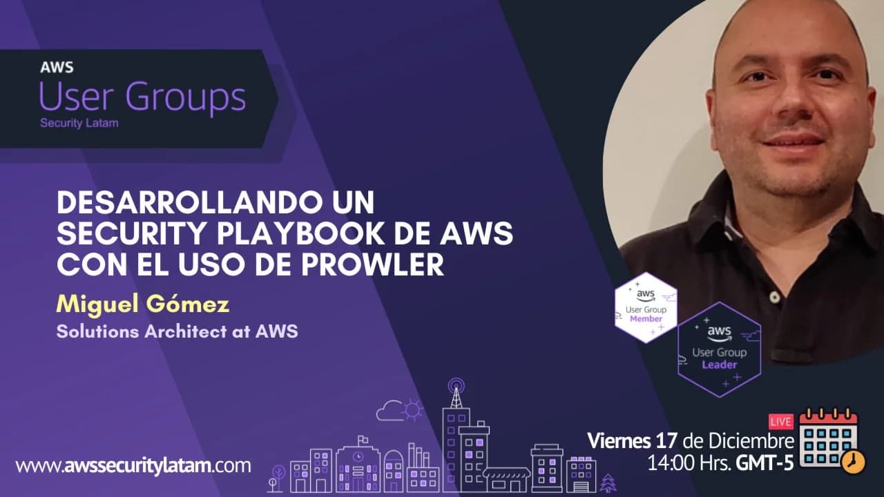 Portada de Desarrollando un security playbook de AWS con el uso de Prowler