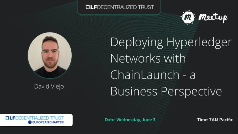 Portada de Deploying Hyperledger Networks with ChainLaunch - a Business Perspective