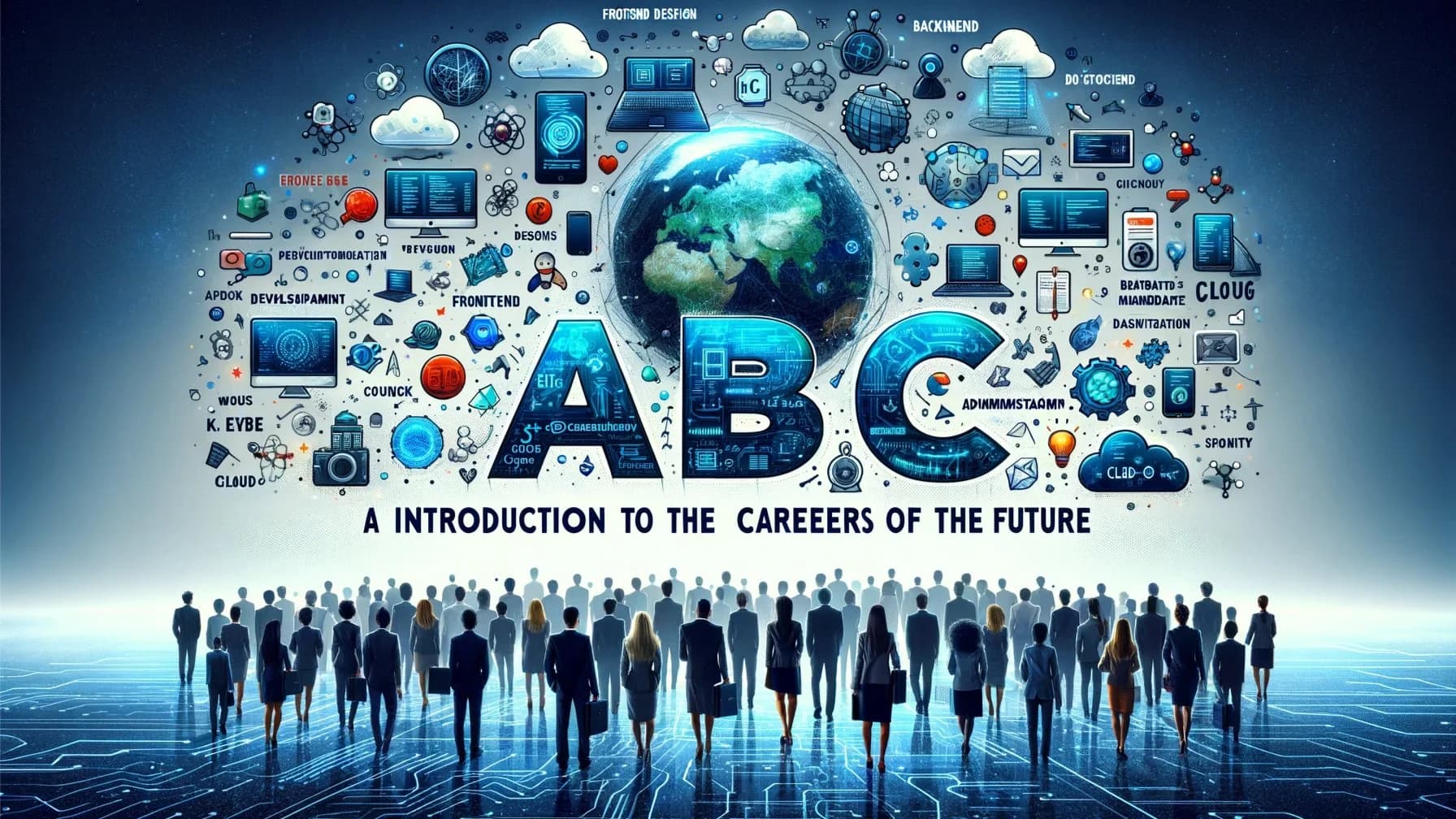 Portada de El ABC de la Tecnología: Una Introducción a las Carreras del Futuro.