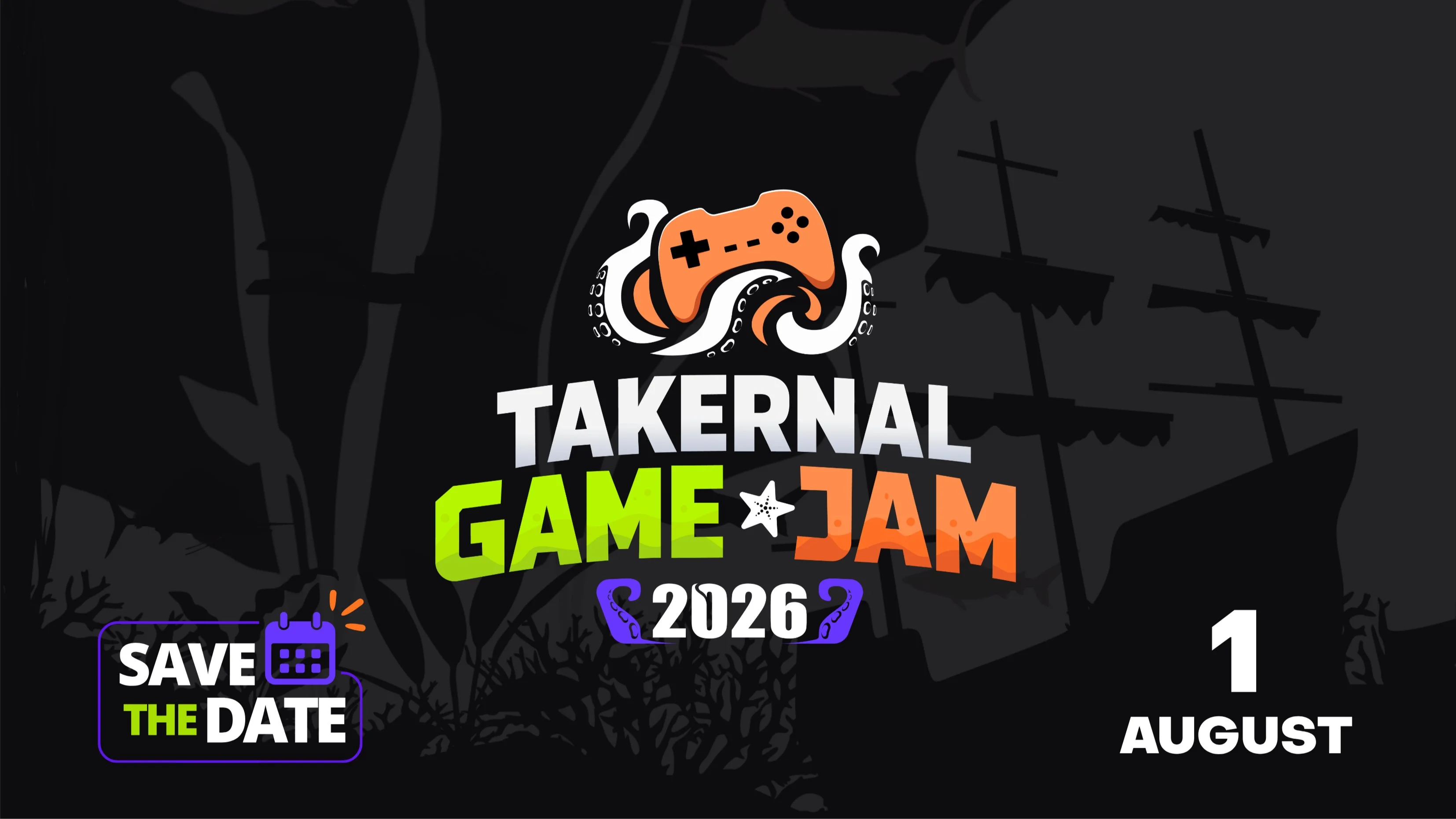 Portada de Inauguración de Takernal Game Jam 2026