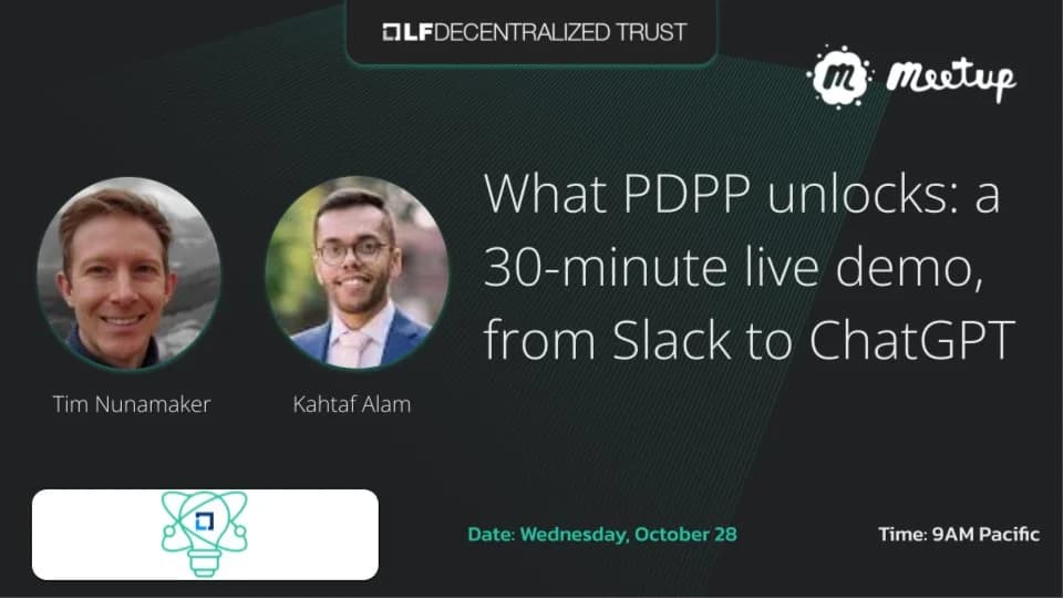 Portada de What PDPP unlocks: a 30-minute live demo, from Slack to ChatGPT