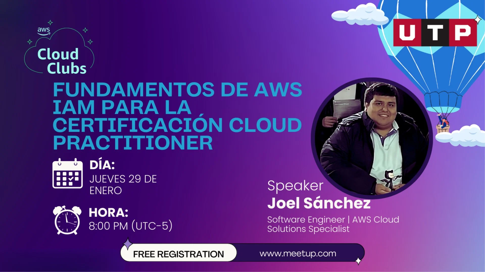 Portada de Fundamentos de AWS IAM para la Certificación Cloud Practitioner