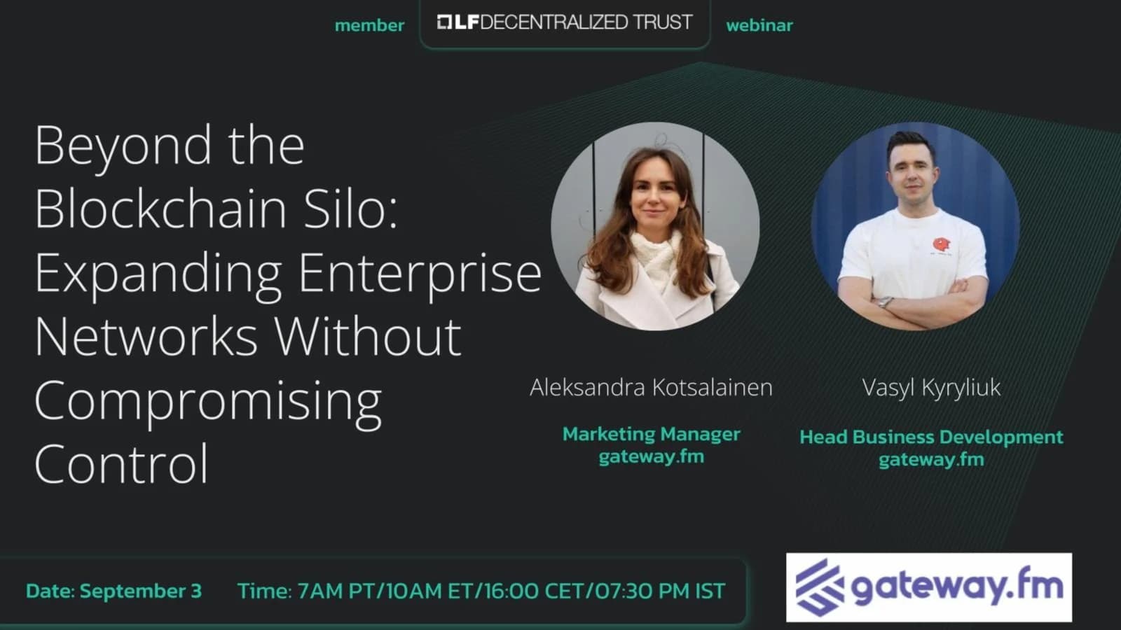 Portada de Webinar with gateway: Expanding Enterprise Networks Without Compromising Control