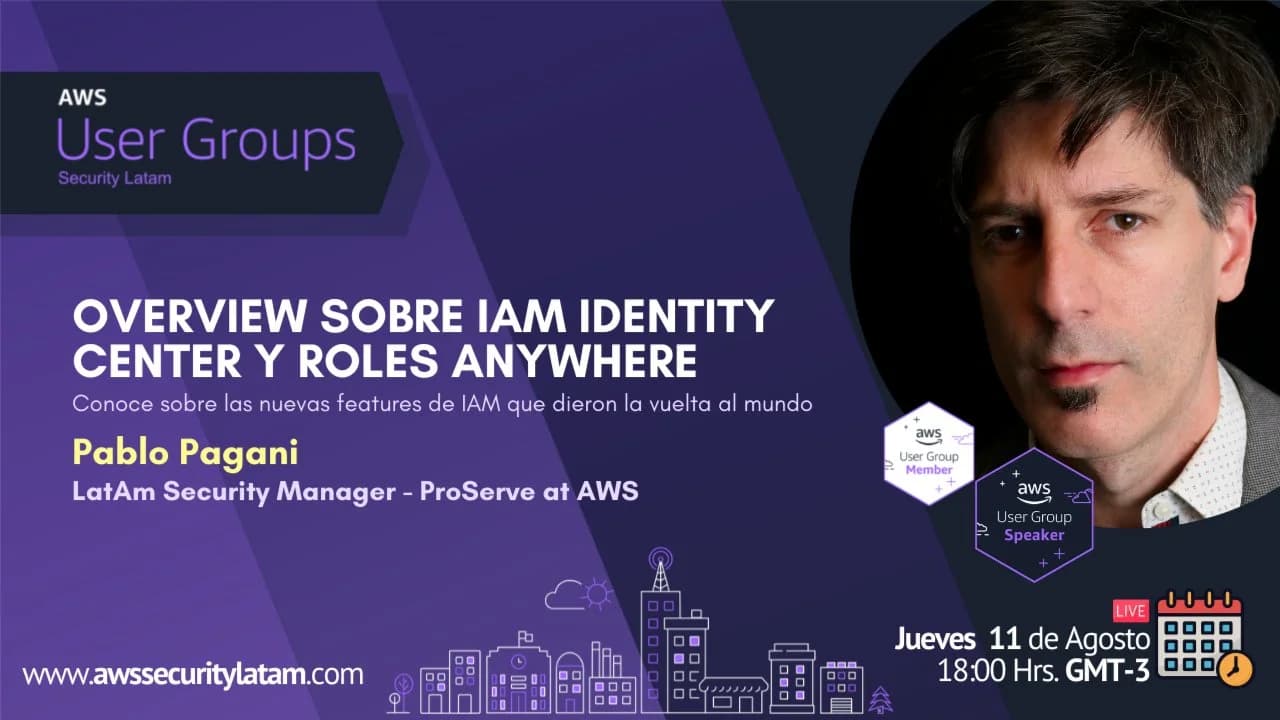 Portada de Overview sobre IAM Identity Center y Roles Anywhere