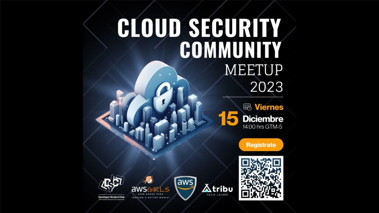 Portada de Cloud Security Community Meetup ☁️🔐