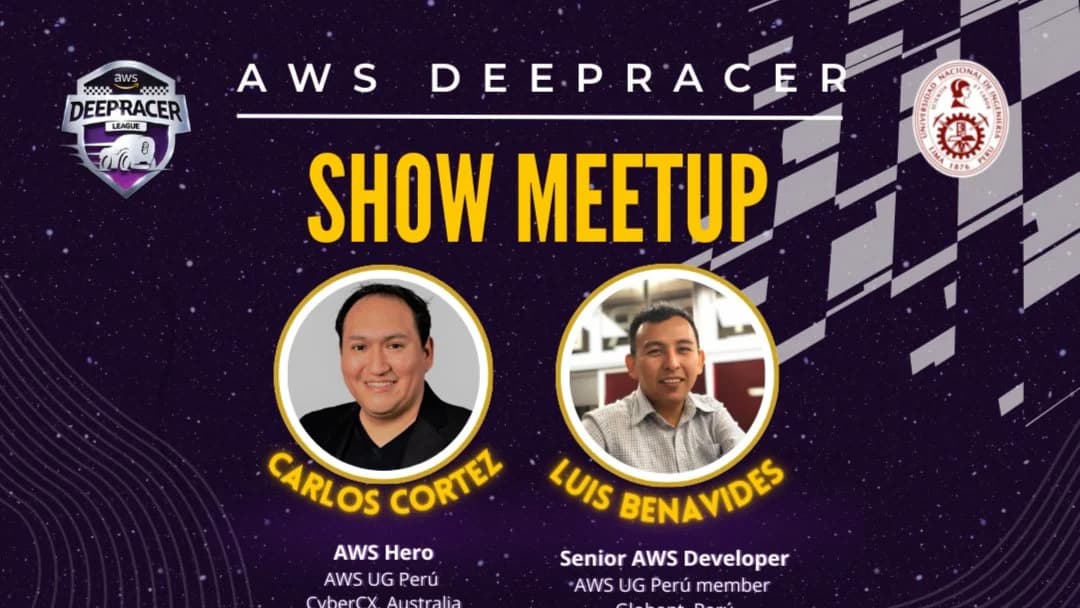 Portada de AWS Deepracer Workshop
