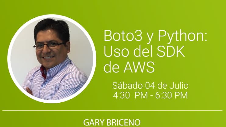 Portada de Boto3 y Python: Uso del SDK de AWS