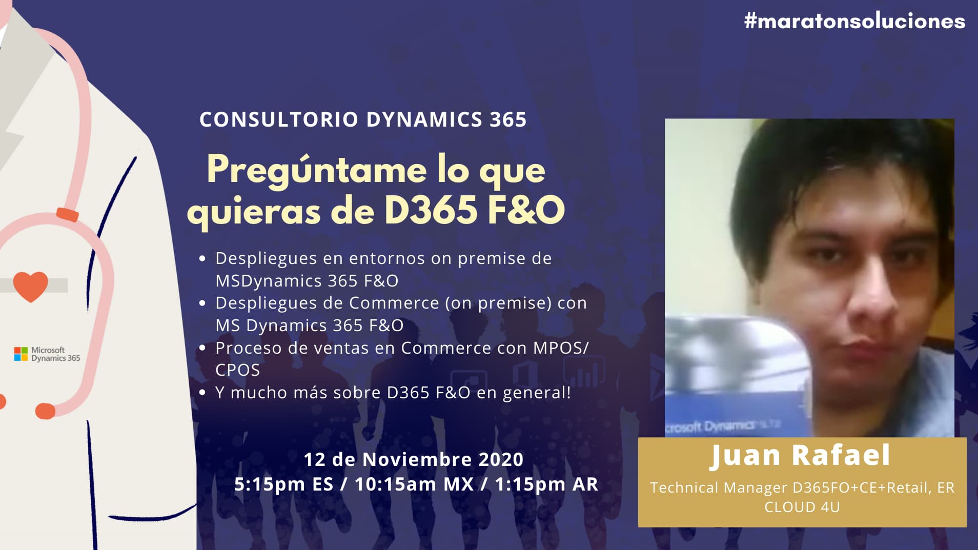 Portada de Consultas - Entornos de F&O on-premises, MPOS/ CPOS y más