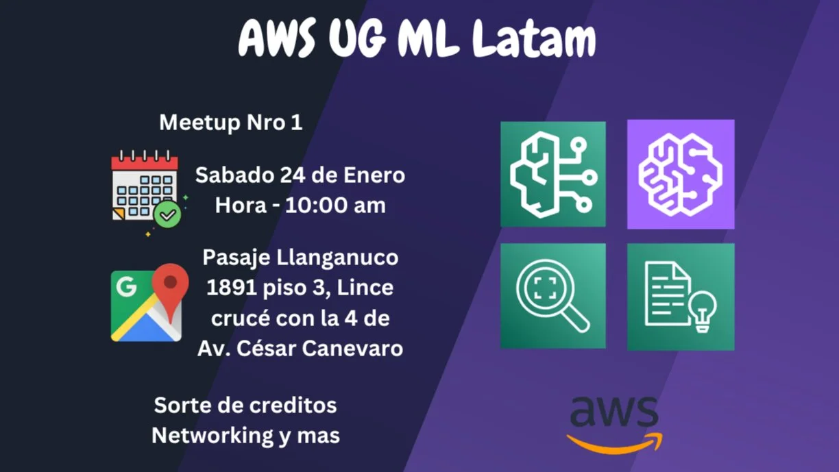 Portada de Meetup Nro 1 - Machine Learning & Gen AI