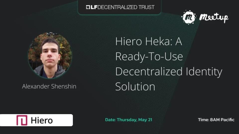Portada de Hiero Heka: A Ready-To-Use Decentralized Identity Solution