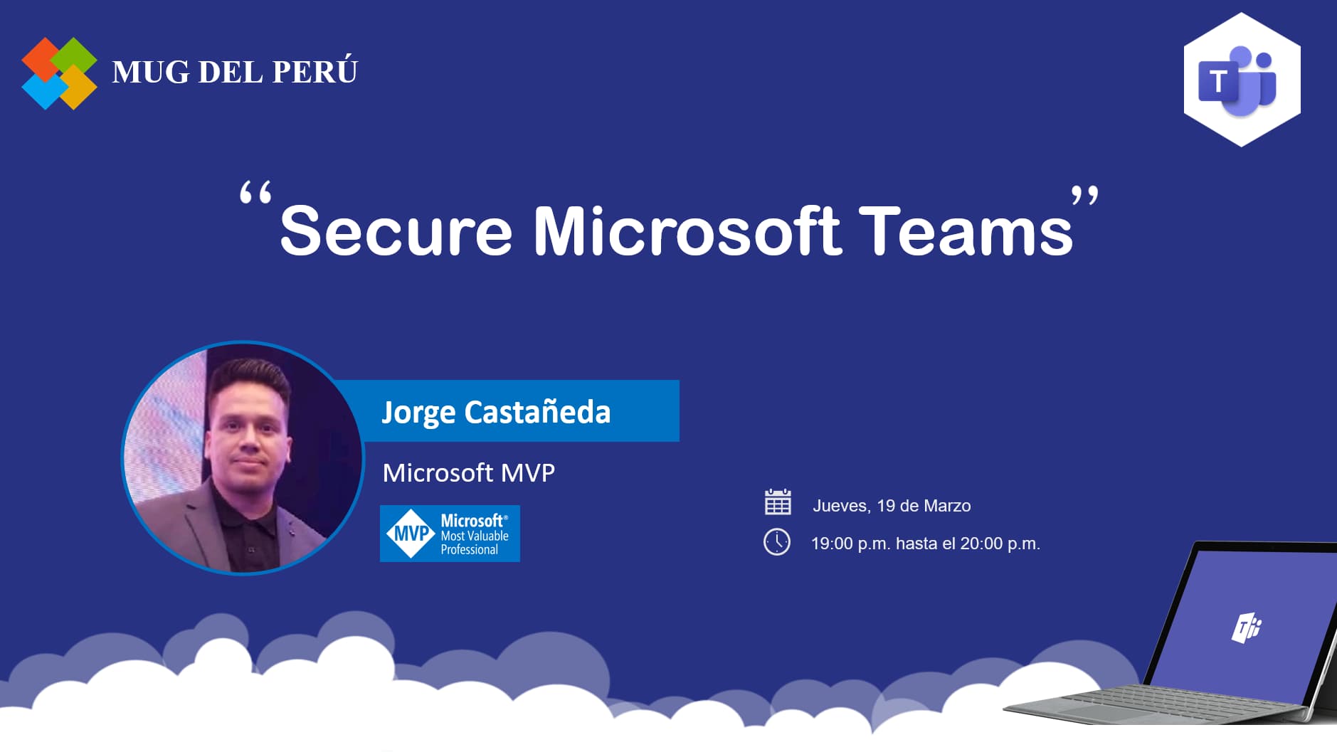 Portada de Seguridad en Microsoft Teams