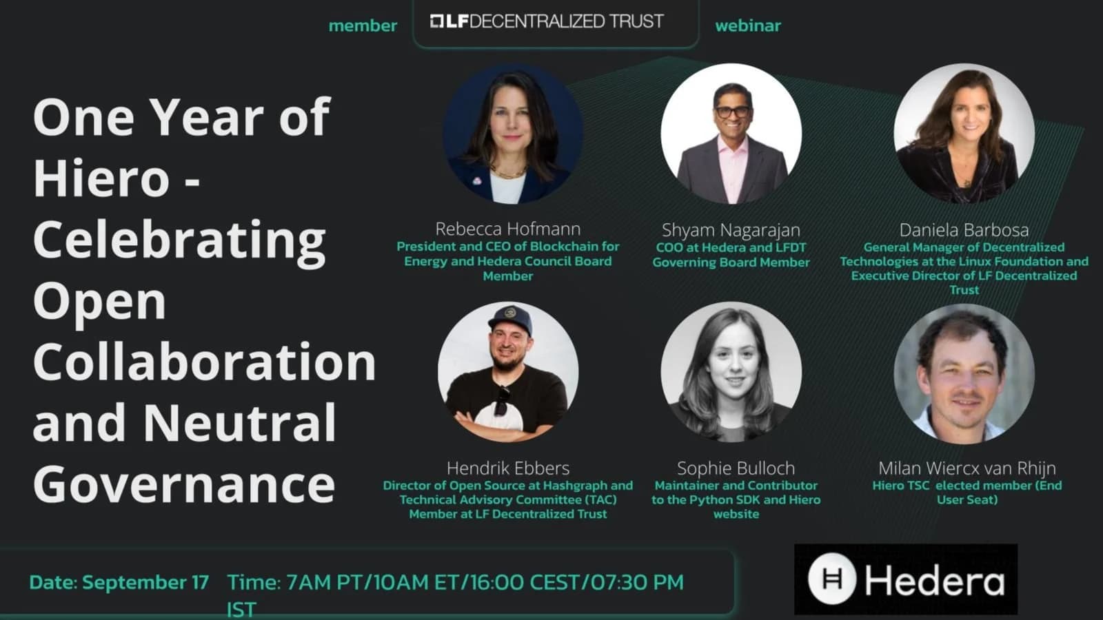 Portada de One Year of Hiero - Celebrating Open Collaboration and Neutral Governance