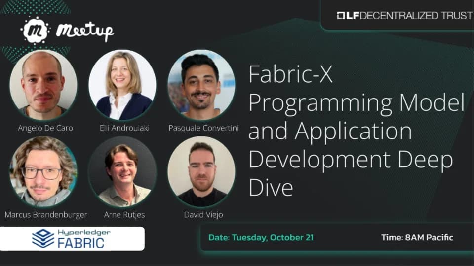 Portada de Fabric-X – Programming Model and Application Development Deep Dive