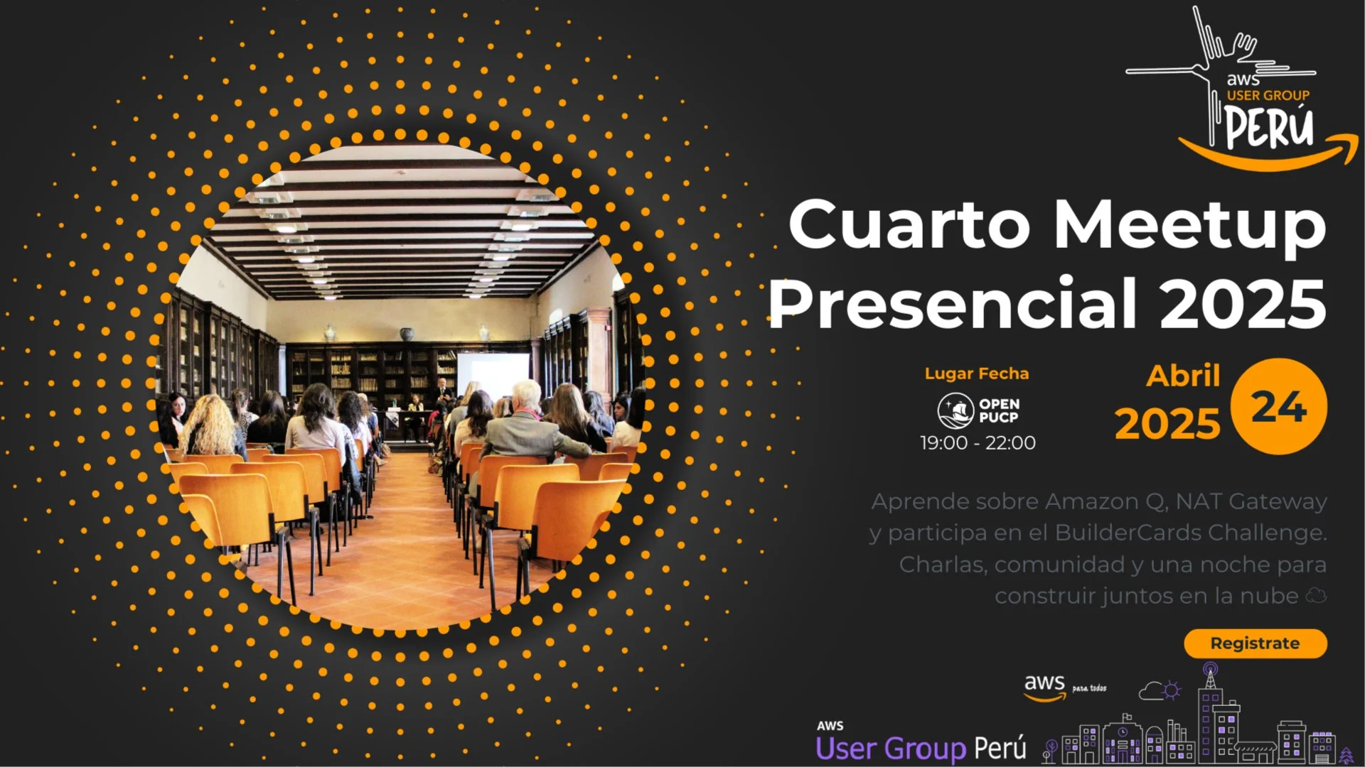 Portada de Cuarto Meetup Presencial 2025