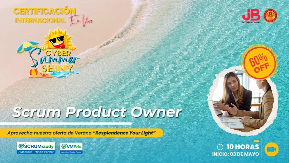 Portada de CYBER SUMMER SHINY: SCRUM PRODUCT OWNER