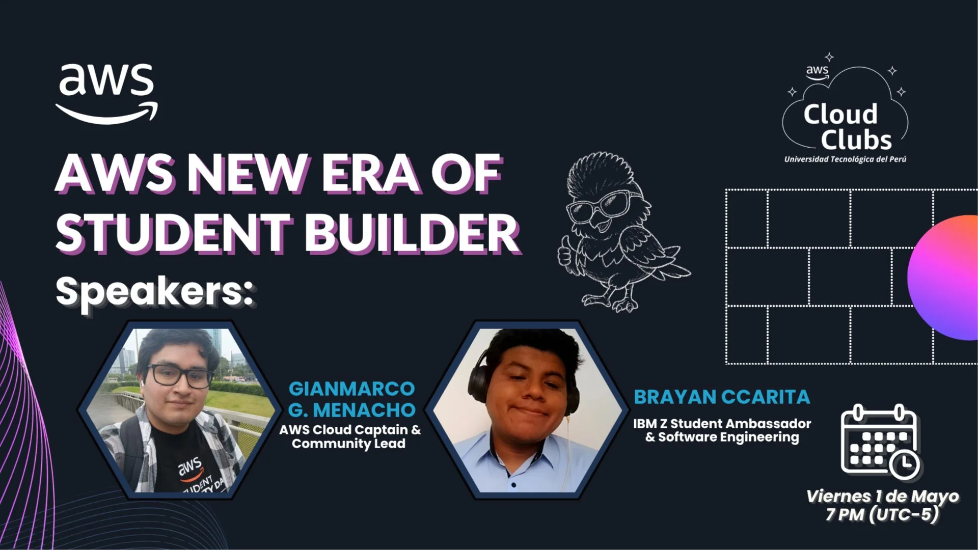 Portada de AWS NEW ERA OF STUDENT BUILDER
