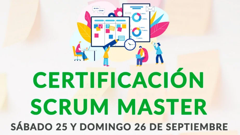 Portada de Certificación Scrum Master + Fundamentos