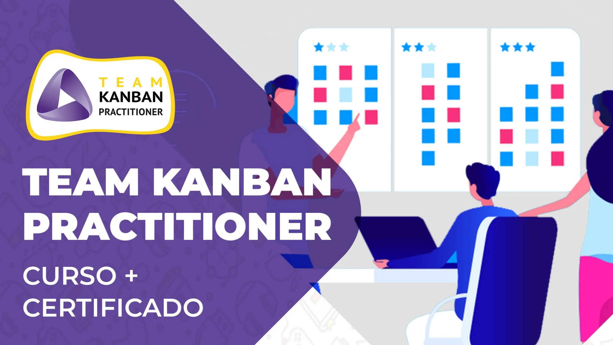 Portada de Certificación Team Kanban Practitioner TKP marzo _ Kanban University