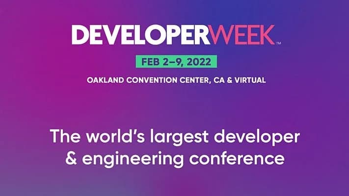 Portada de Free OPEN Passes to DeveloperWeek 2022 (Feb 2-9)
