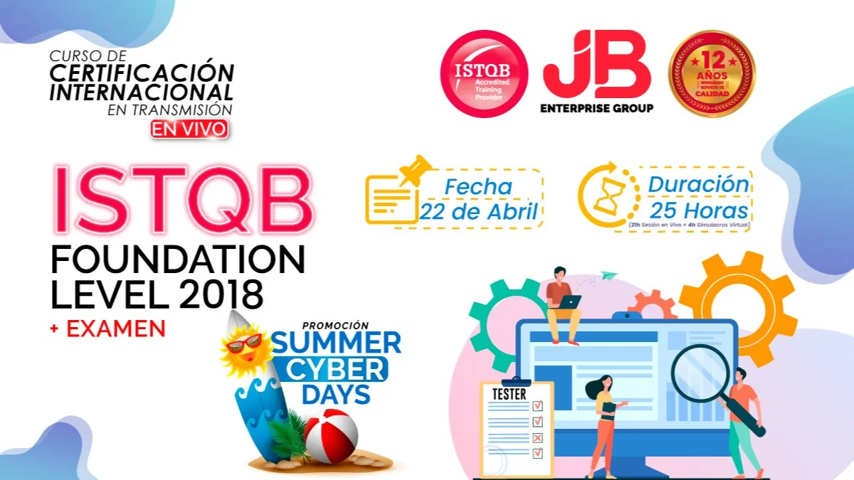 Portada de PROMOCIรN ๐๐๐๐๐๐๐๐๐:ISTQB FOUNDATION LEVEL 2018 + EXAMEN