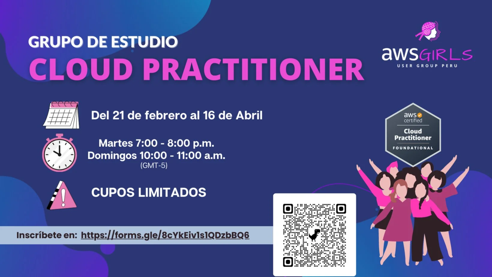 Portada de GRUPO DE ESTUDIO: Cloud Practitioner