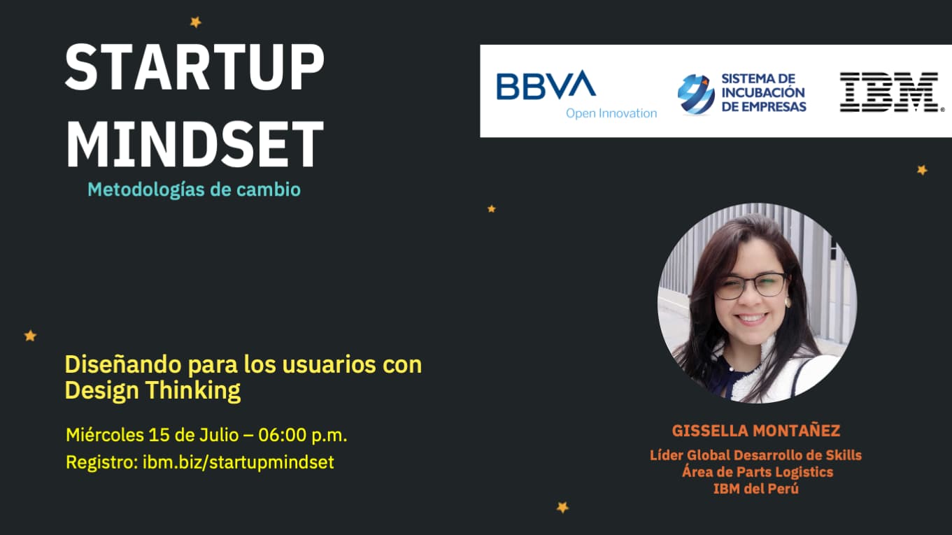Portada de StartUp Mindest - Diseñando para los usuarios con Design Thinking