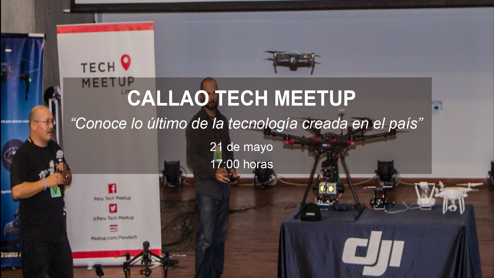 Portada de Mayo.2019 | TECH Meetup - Callao #47