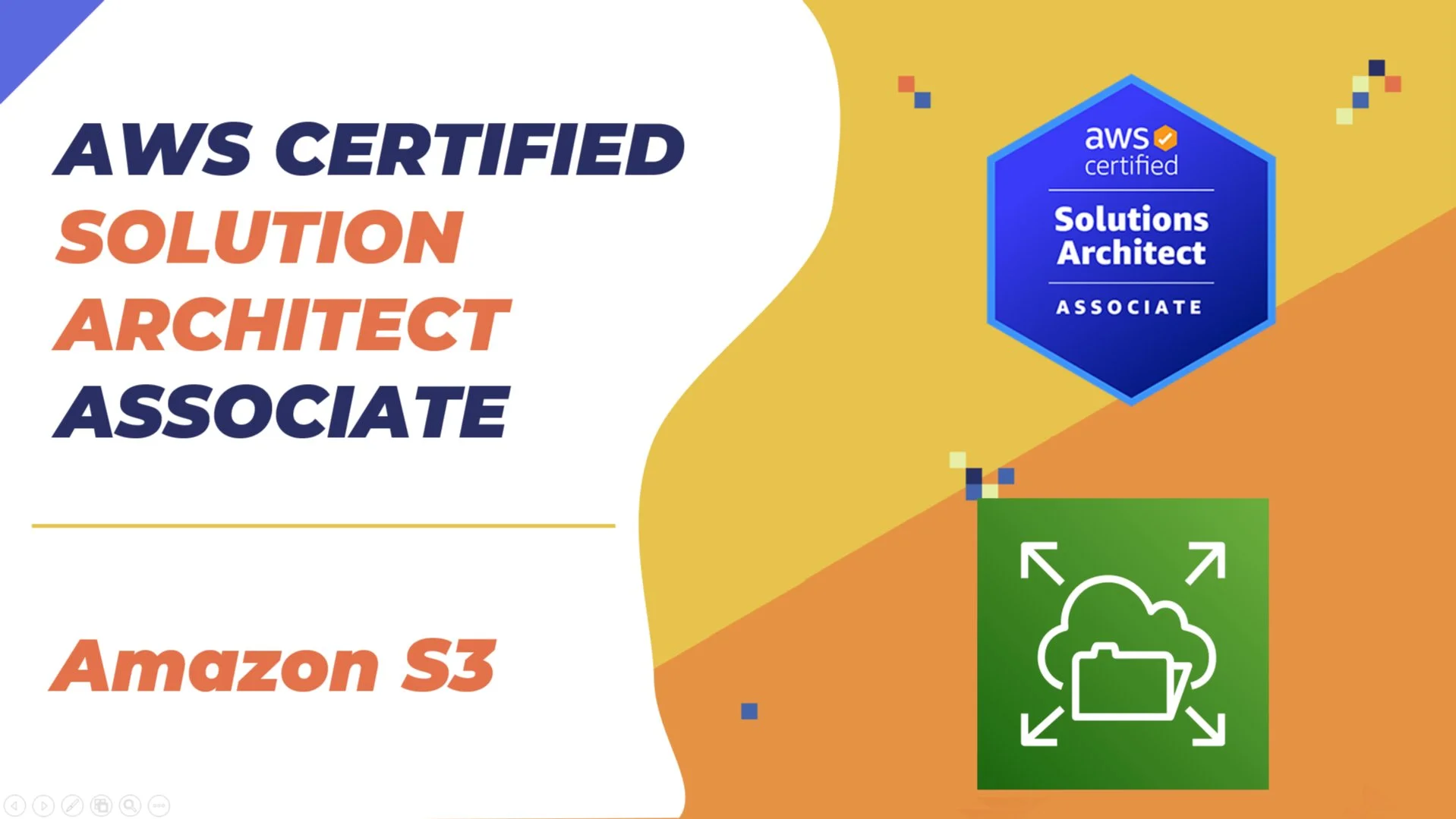 Portada de AWS Solution Architect Associate - Almacenamiento en AWS