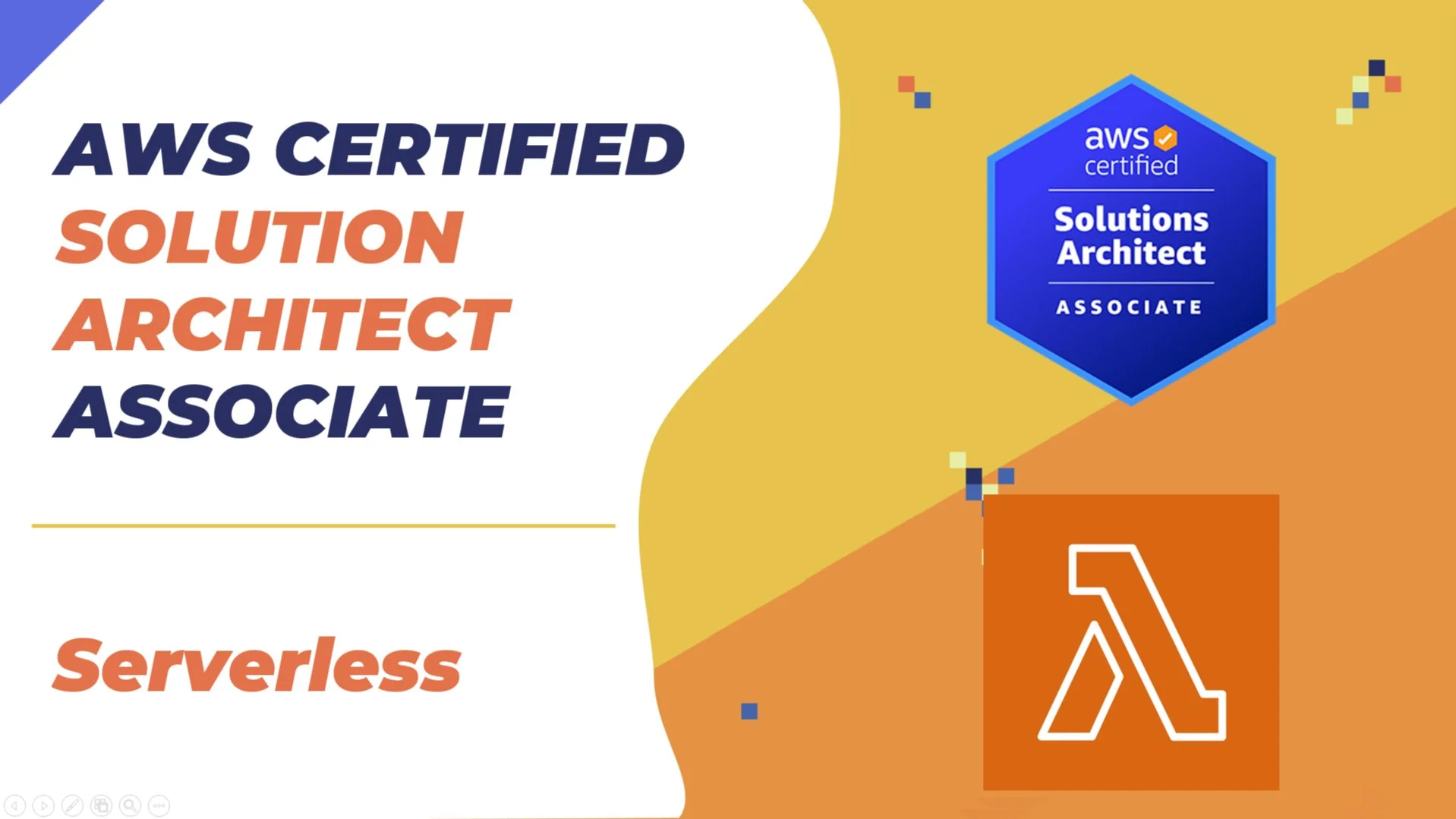 Portada de AWS Solution Architect Associate - Serverless