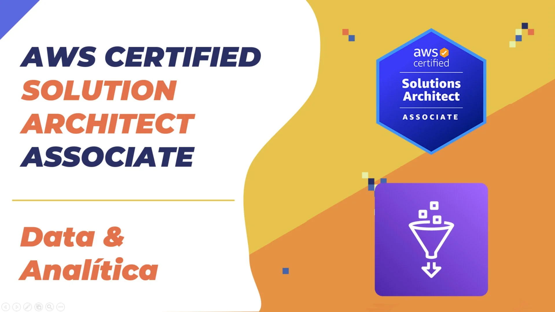 Portada de AWS Solution Architect Associate - Analítica