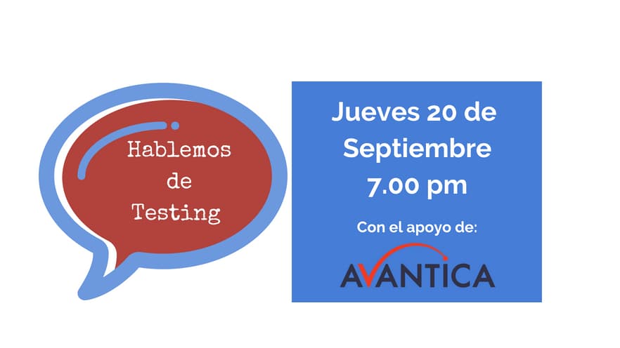 Portada de #HablemosDeTesting - Septiembre