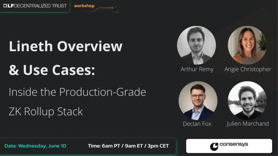 Portada de Lineth Overview & Use Cases: Inside the Production-Grade ZK Rollup Stack