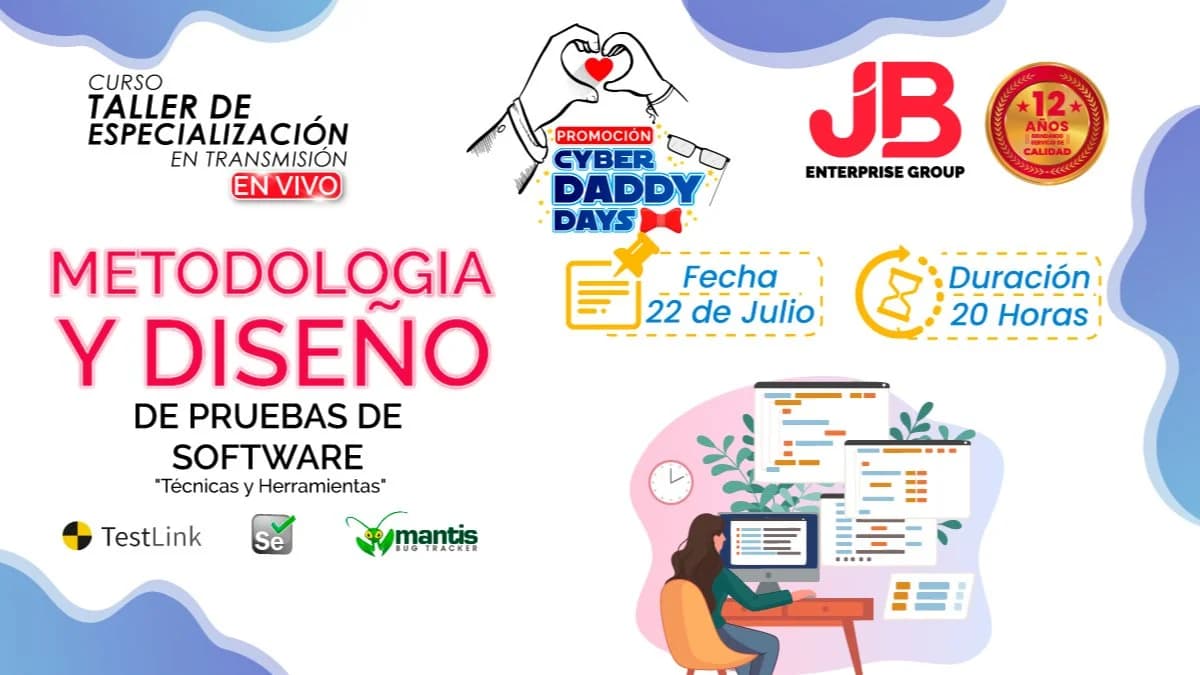 Portada de CYBER DADDY DAYS: METODOLOGIA Y DISEÑO DE PRUEBAS DE SOFTWARE