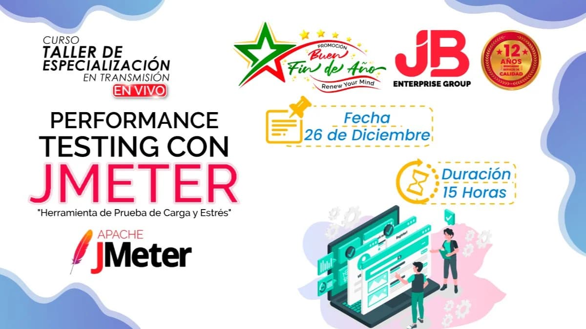 Portada de BUEN FIN DE AÑO: PERFORMANCE DE JMETER