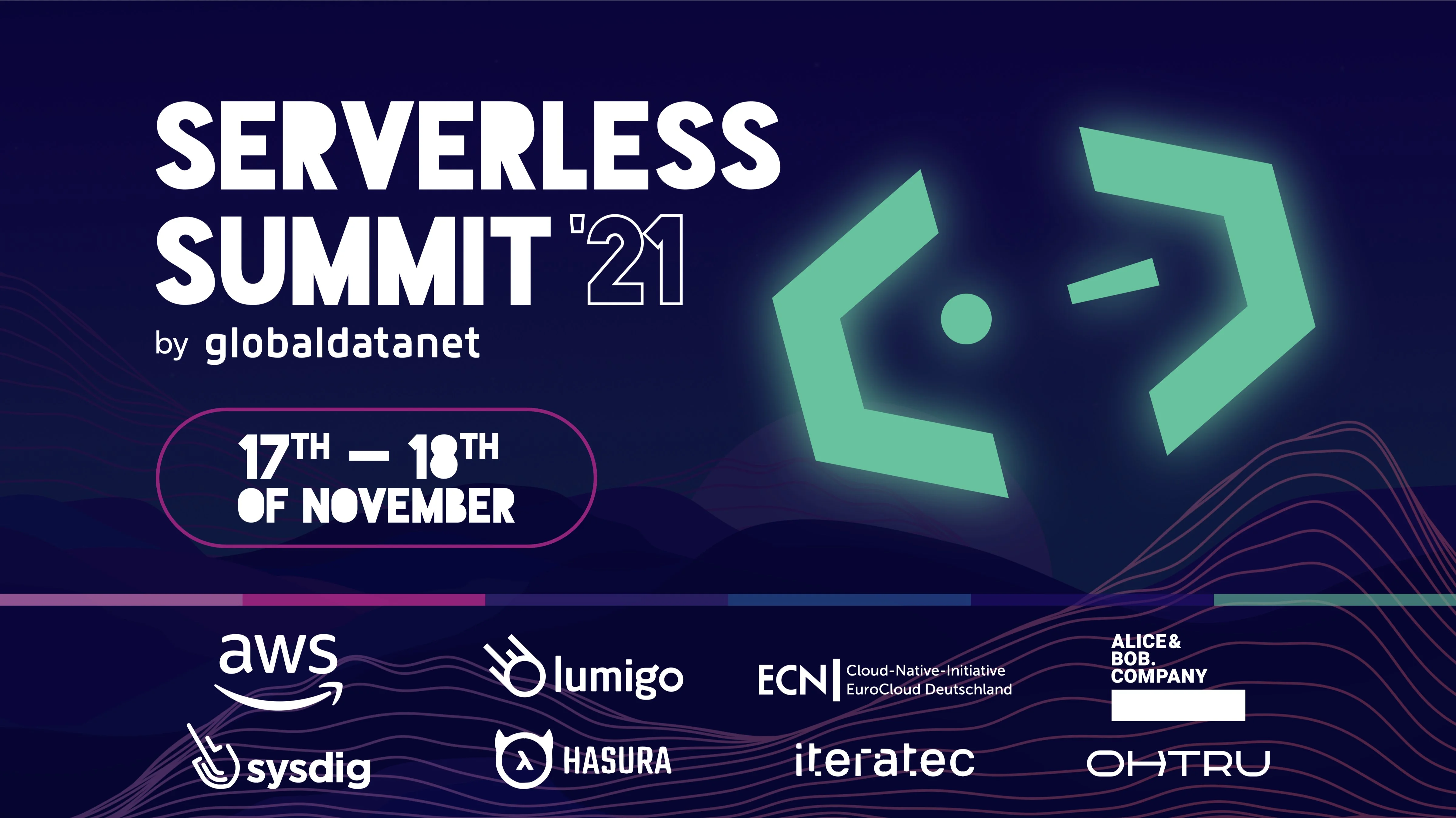 Portada de Serverless Summit 21
